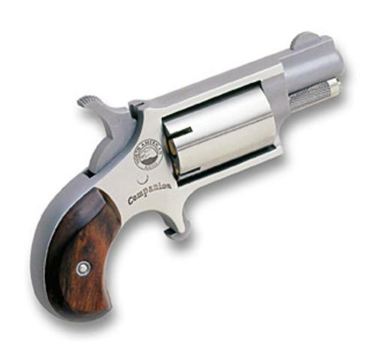 NAA Revolver Single 22 Black Powder Barrel 1.12″ Wood Stock 5