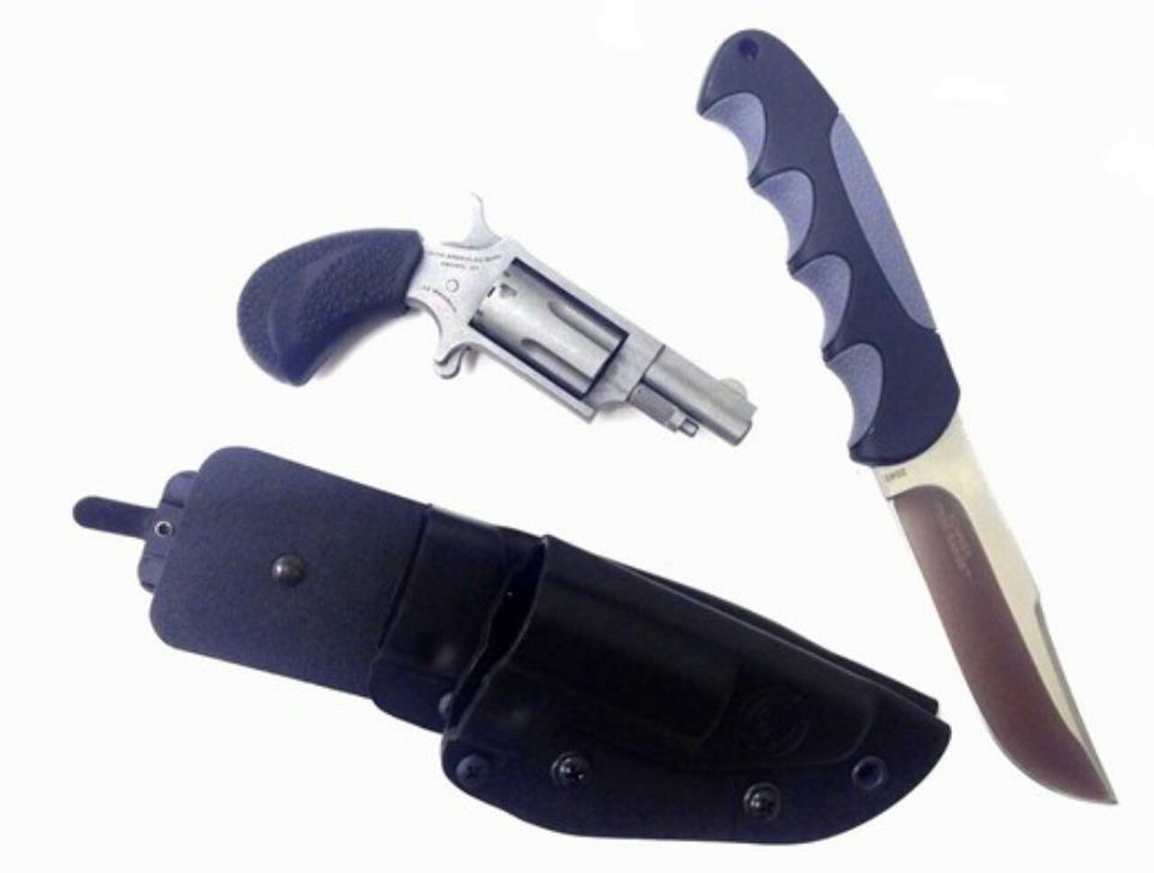 NAA TUCKER TRAILMASTER KIT 22MAG 1-5/8″ Barrel, Combo Includes Knife and Kydex Holster