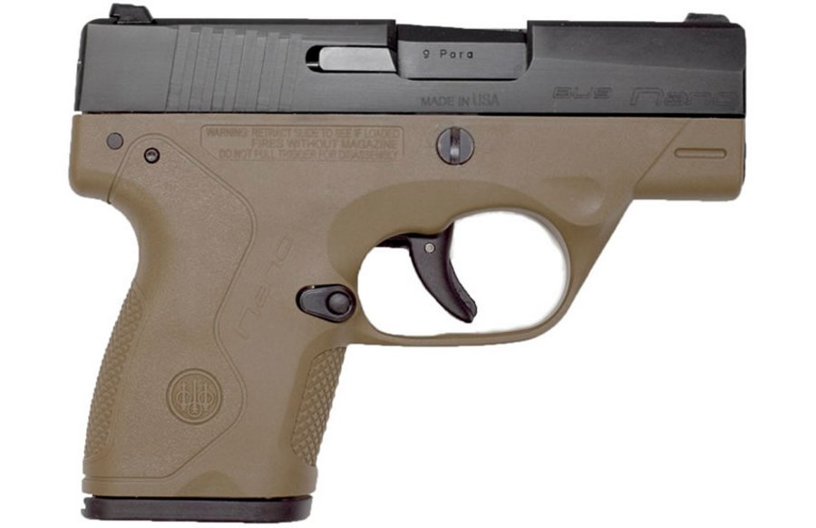 Nano 9mm Centerfire Pistol with FDE Frame