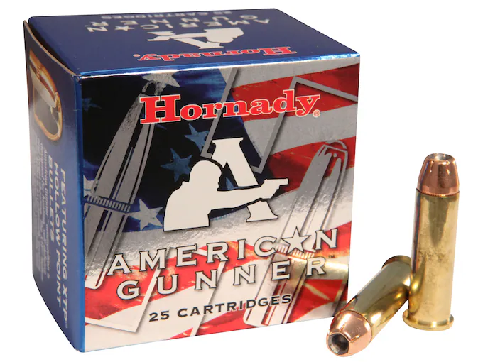 New Hornady American Gunner 357 Magnum Ammo 125 Grain Hornady XTP Jacketed Hollow Point Box of 500