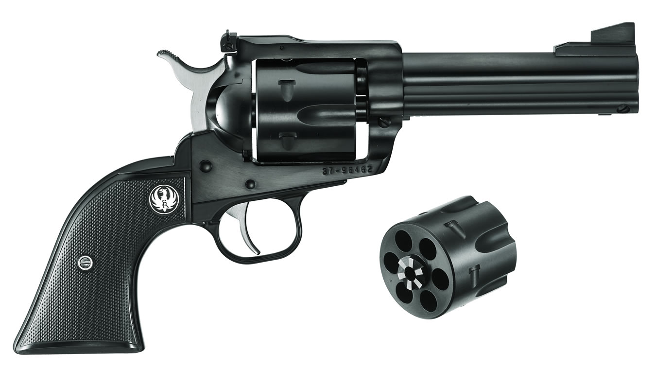 New Model Blackhawk Convertible 357 Mag/9mm Single-Action Revolver