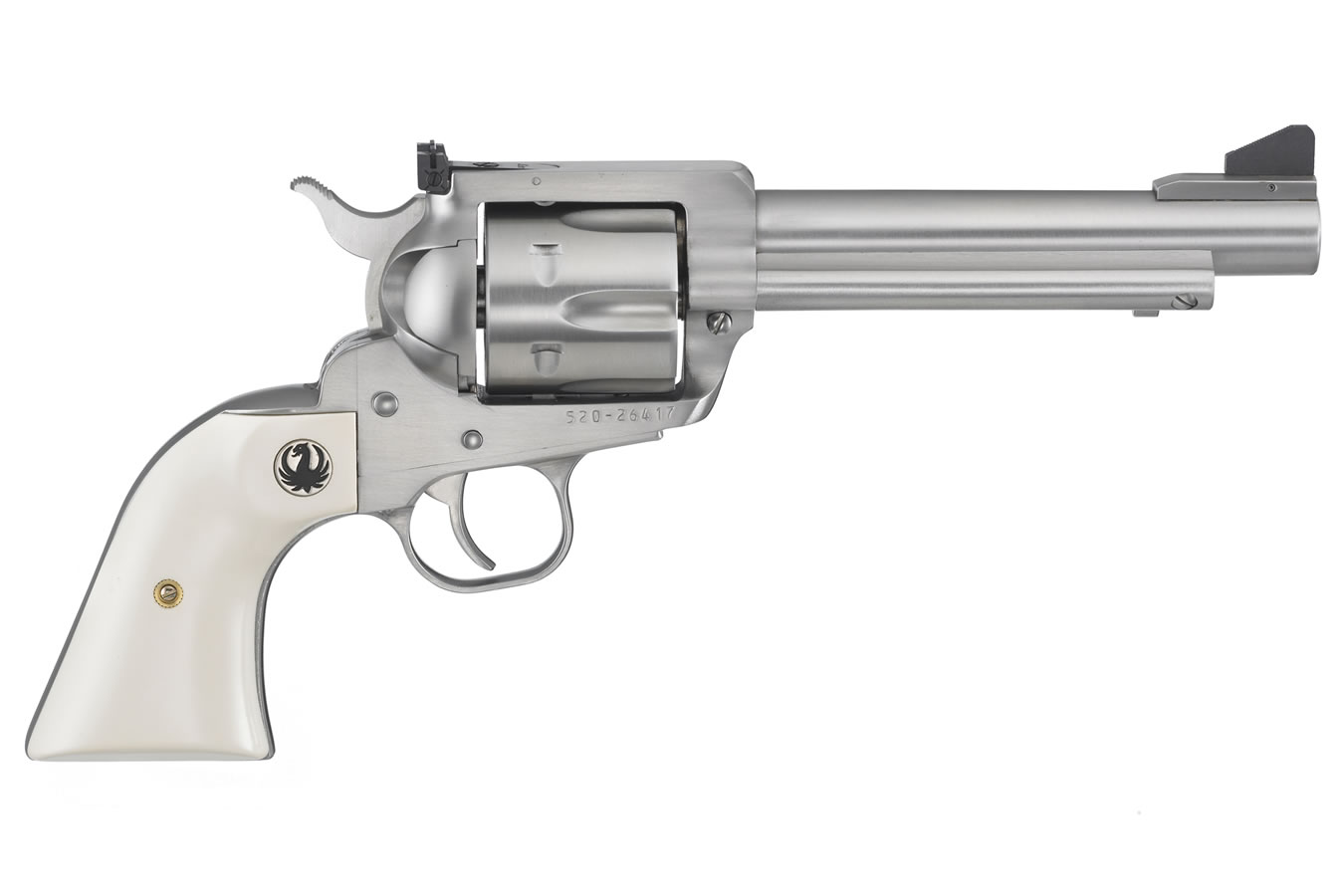 New Model Blackhawk Convertible 45LC/45ACP Stainless Single-Action Revolver