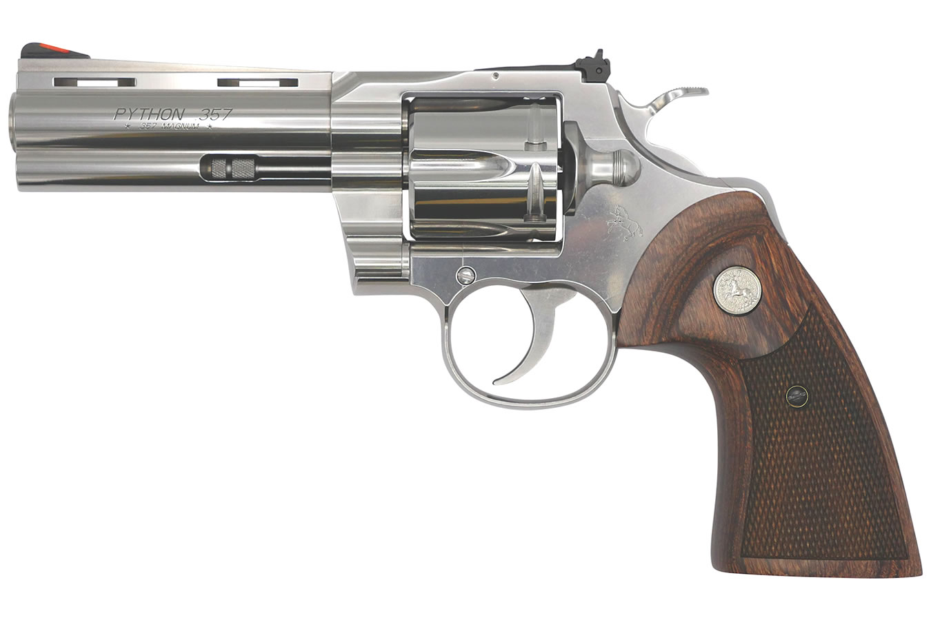 New Model Python .357 Magnum Double-Action Revolver with 4.25-inch Barrel