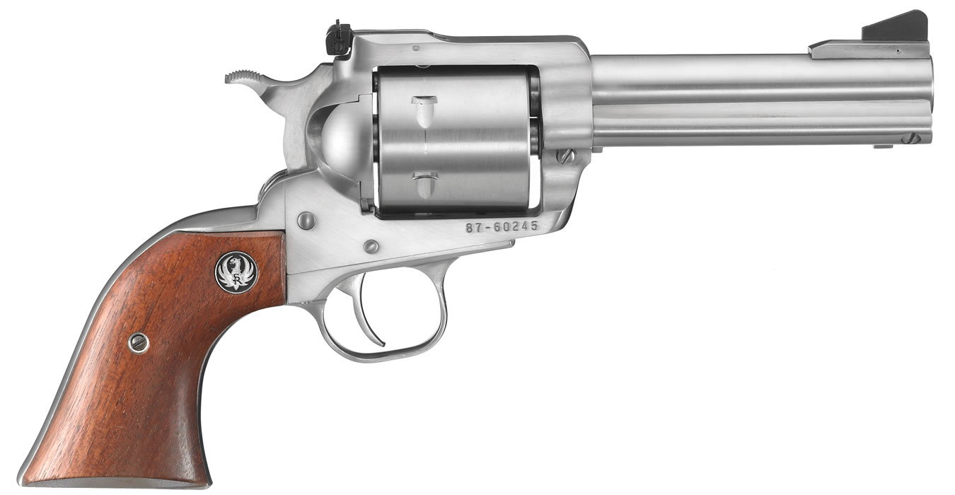 New Model Super Blackhawk 44 Rem Mag with Hardwood Grips