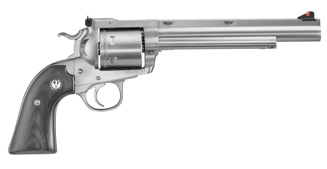New Model Super Blackhawk Bisley Hunter 44 Rem Mag Single-Action Revolver