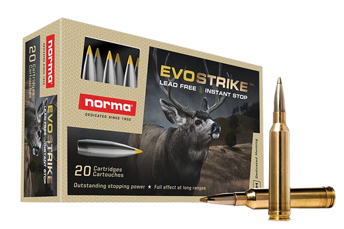 Norma 7mm Remington Mag, 127 gr, Polymer Tip Boat Tail, 20rd Box