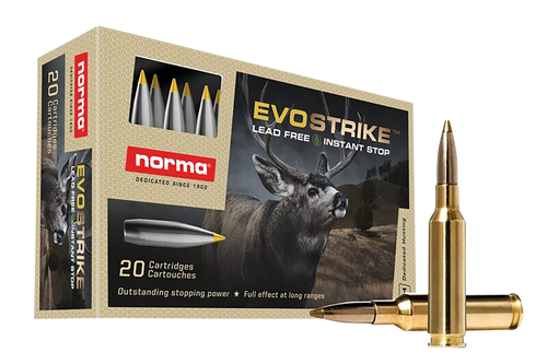 Norma Evostrike 6.5 Creedmoor, 93gr, Polymer Tip Boat Tail, 20rd Box