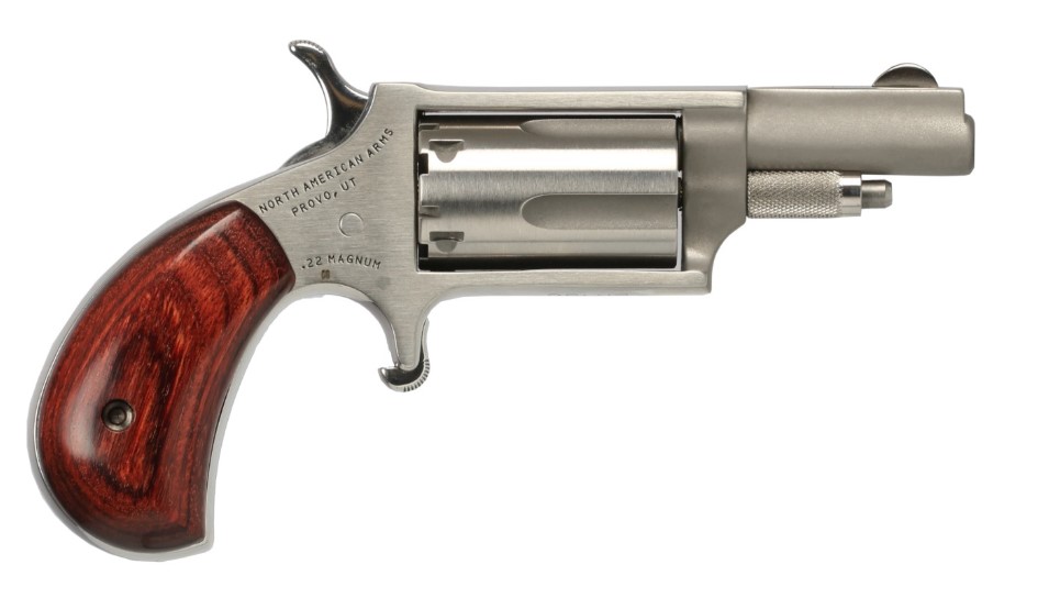 North American Arms 22MAG Mini Revolver 1.625 inch SS