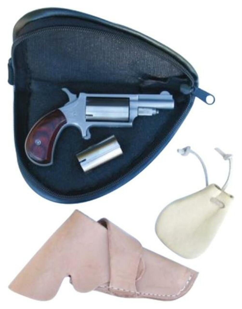 North American Arms Companion Super Cap And Ball Revolver .22 Caliber 1.875″ Barrel Stainless Steel 5 Shot
