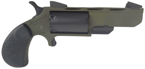 North American Arms Huntsman 22 LR/22 Mag, 2″ Barrel, Olive Drab Green Cerakote, 5rd