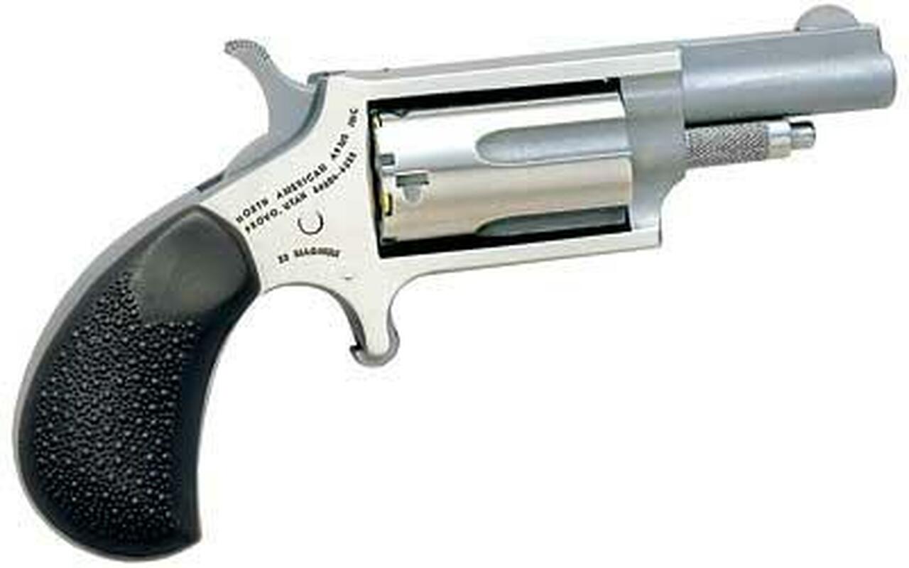 North American Arms Mini Revolver, .22 WMR, 1.625″ Barrel, SS, 5rd