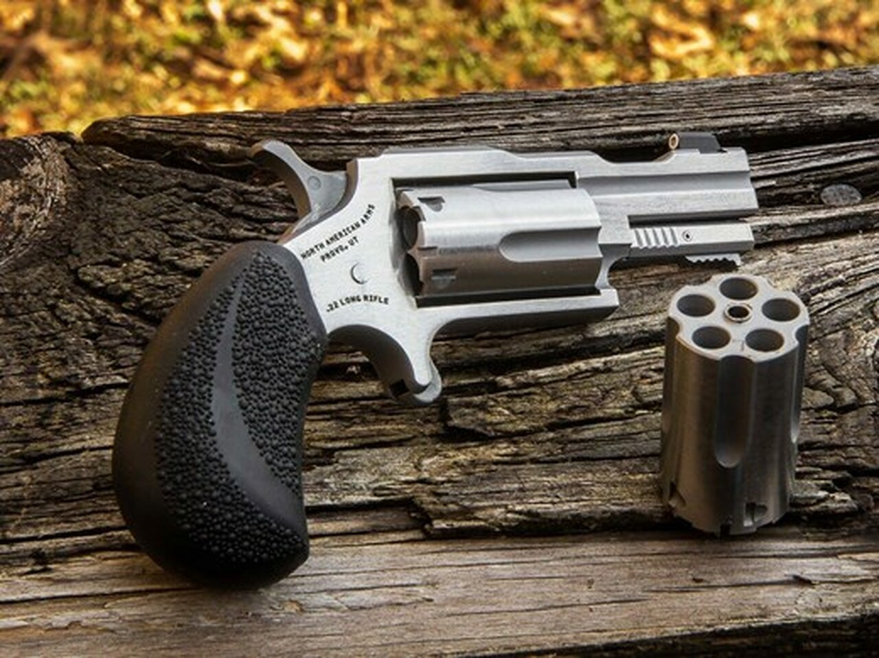 North American Arms NAA Bug Out II 22lr/22 MAG 2″ Barrel XS Sight Rubber Grips, TALO Edition