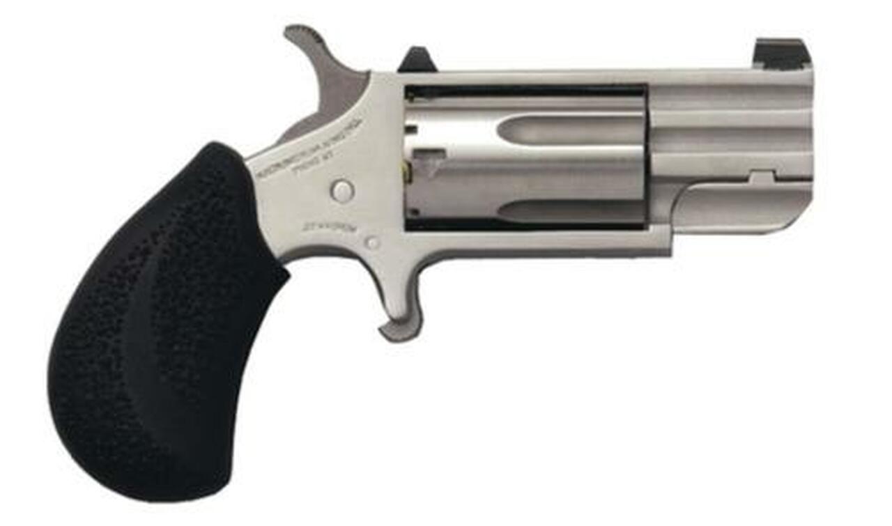 North American Arms NAA Pug 22 Mag/1″ Heavy Barrel/Tritium Sights & Rubber Grip