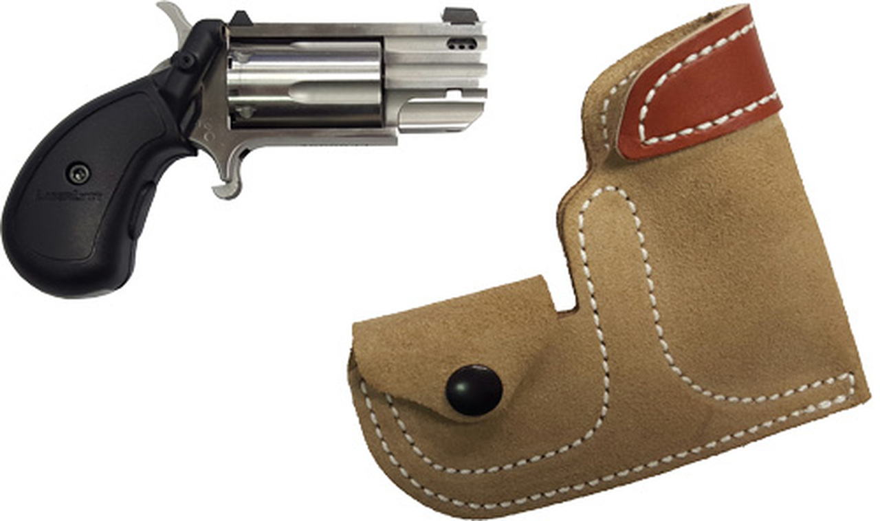 North American Arms NAA Pug 22mag 1″ Ported Barrel With Laser