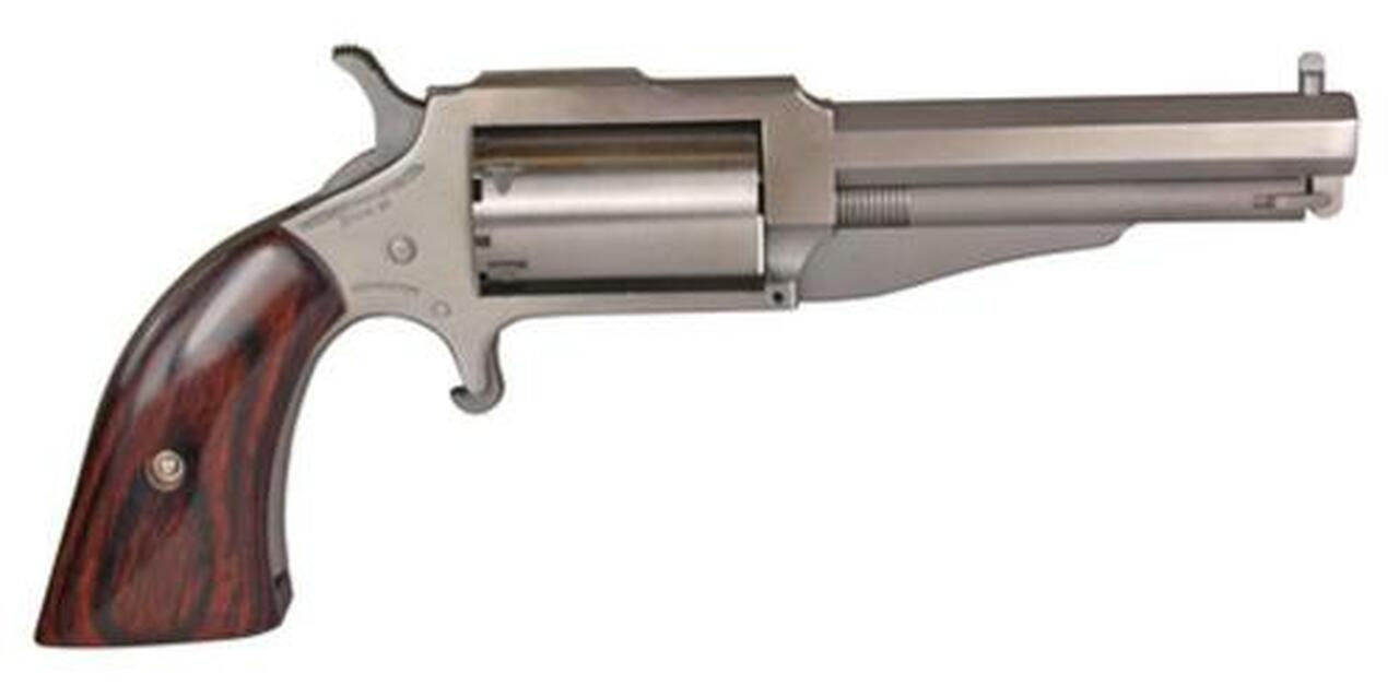 North American Arms NAA The Earl 1860 Conversion 22LR/.22 Mag 3″ Stainless Steel Heavy Octagon Barrel Bead Front Sight 5 Rounds