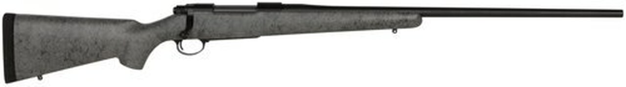 Nosler M48 Liberty .26 Nosler, 26″ Barrel, Synthetic Gray Black Web Stock, Graphite Cerakote, 3rd