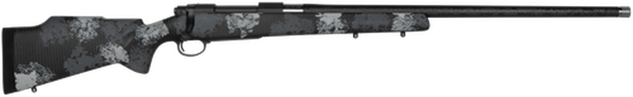 Nosler M48 Long-Range Carbon, .300 Win Mag, 26″, 4rd, Carbon Fiber MCS Elite Midnight, Sniper Grey