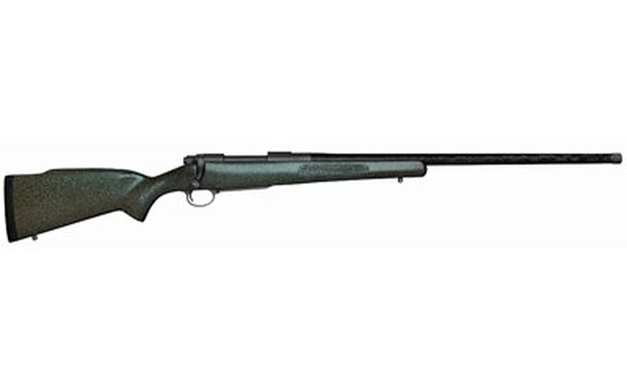 Nosler M48 Mountain Carbon, 6.5 Creedmoor, 24″, 4rd, Carbon Fiber Granite Green, Tungsten Gray