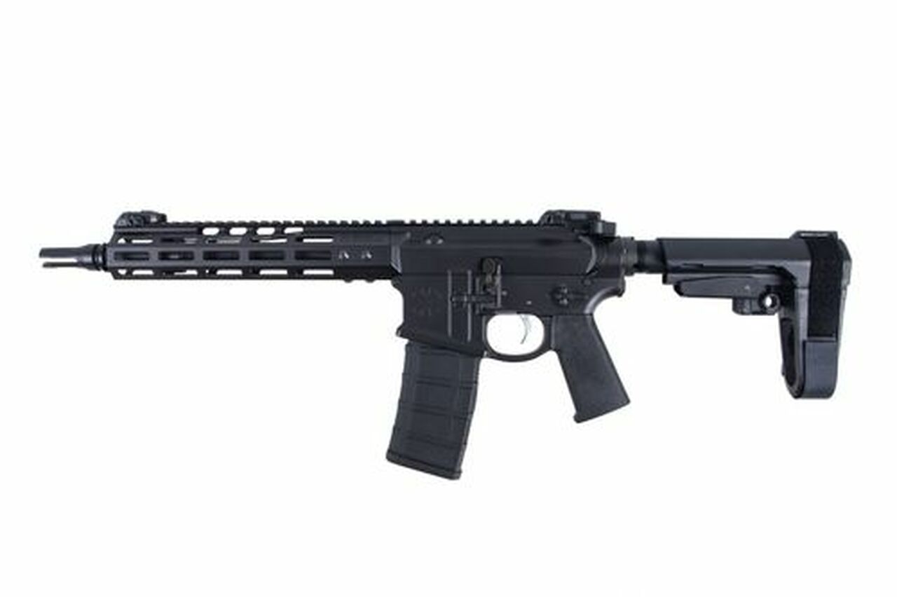 Noveske Gen4 LG Shorty Pistol, .223/5.56, 30rd, 10.5″, SBA3 Pistol Brace, Black