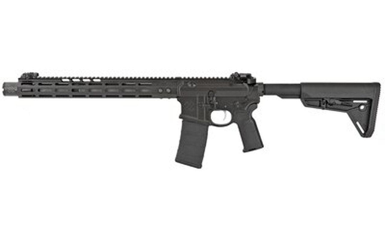 Noveske Infidel 5.56/.223, 13.7″ Barrel, Magpul MOE SL Black Stock, Magpul MBUS Pro Sights, Black, 30rd
