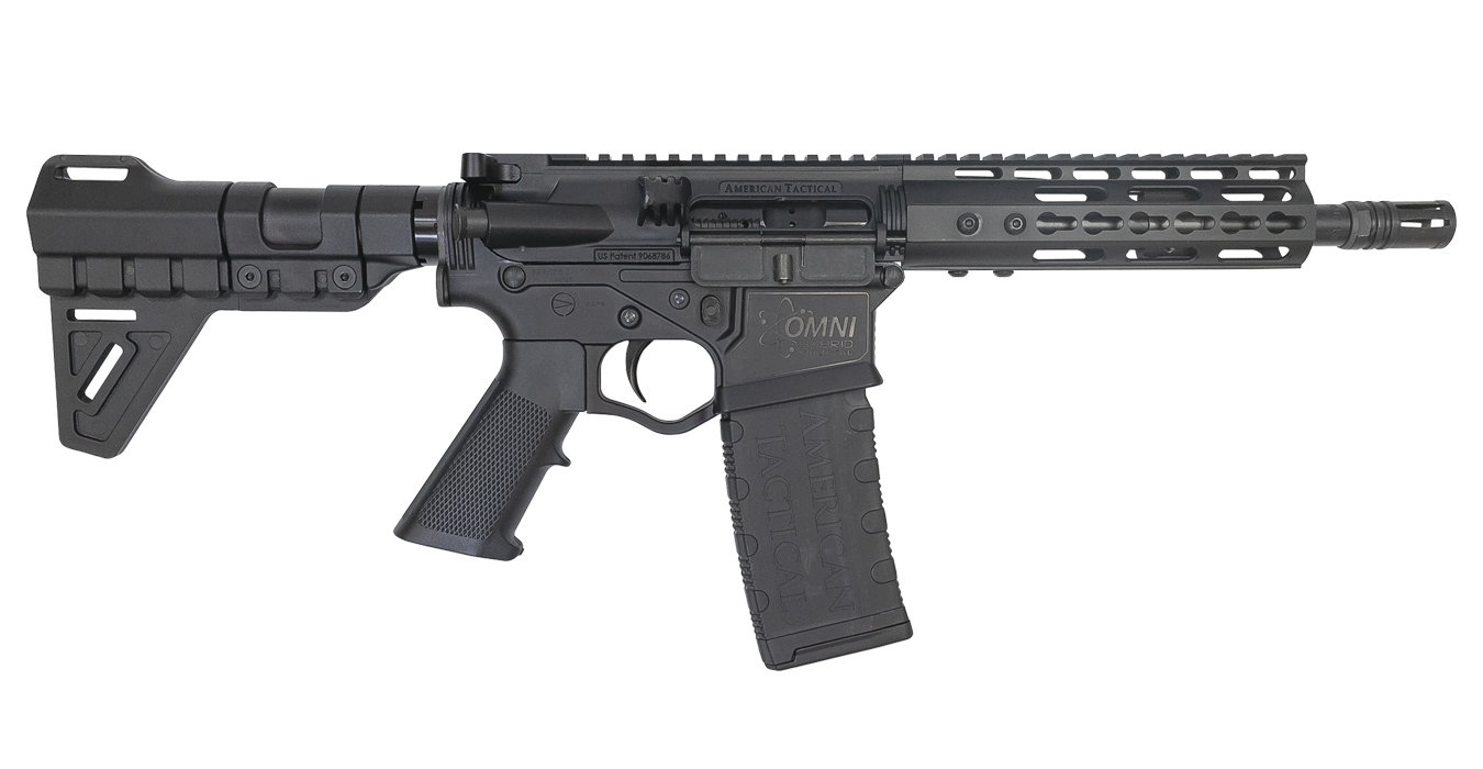 OMNI Hybrid Maxx 300 AAC Blackout AR Pistol with KeyMod Rail and Blade Pistol Stabilizer