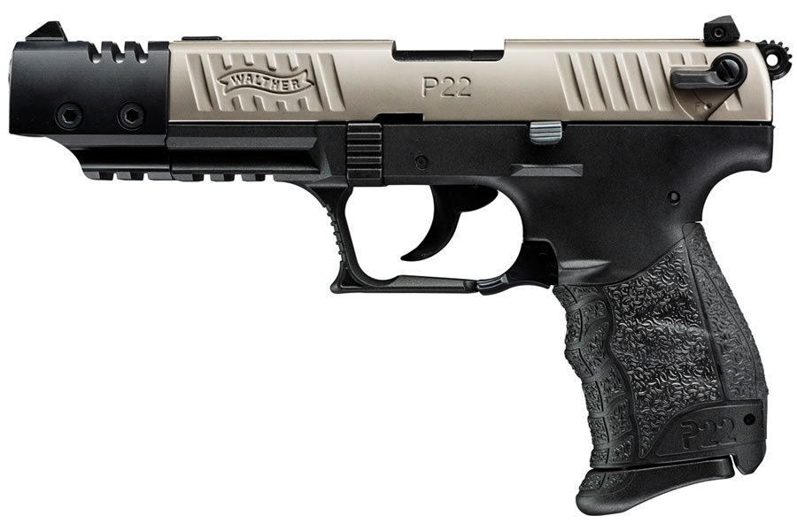 P22 Target Nickel 22LR with Threaded Barrel