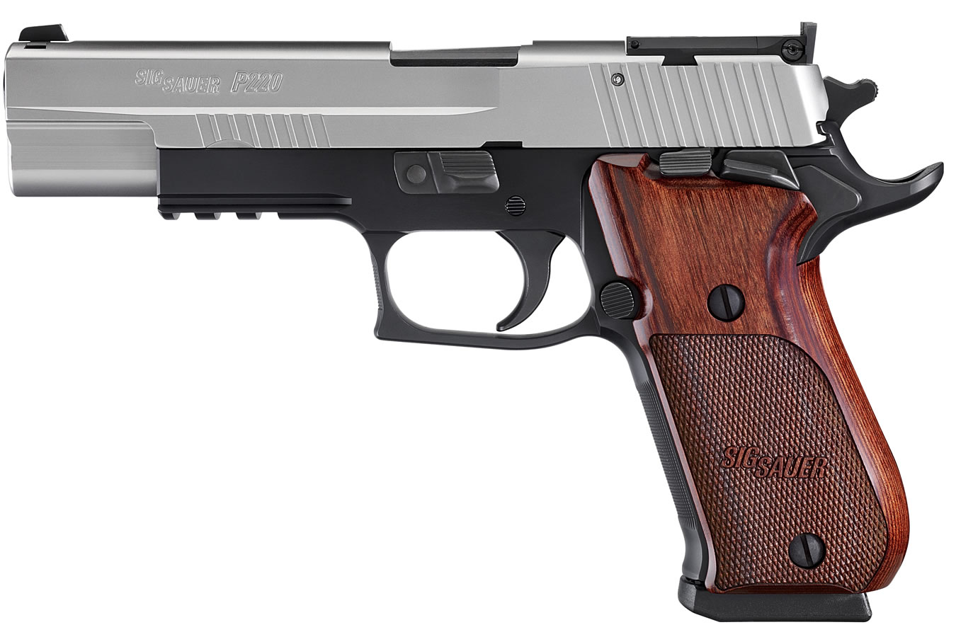 P220 Super Match 45ACP with Wood Grips