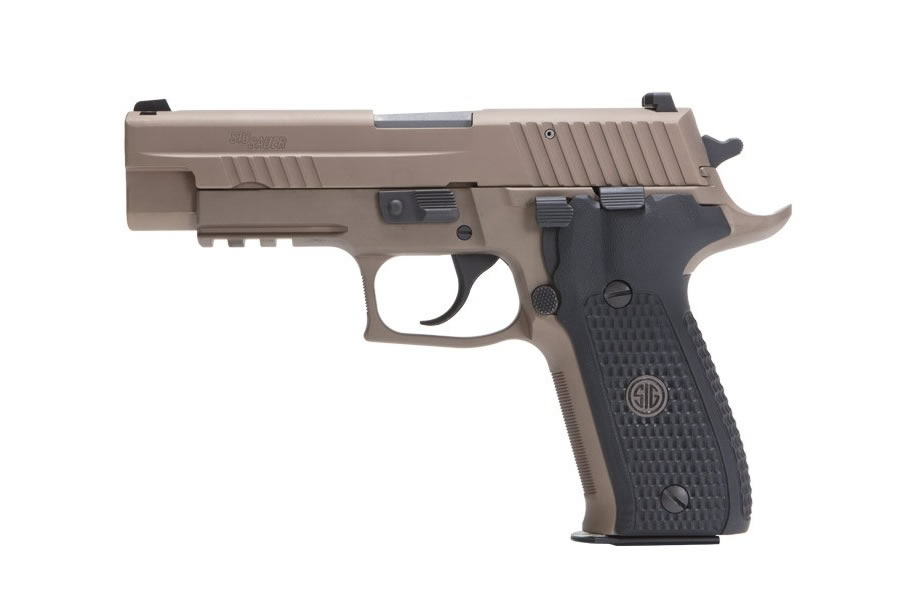 P226 Emperor Scorpion 9mm Flat Dark Earth Centerfire Pistol with Night Sights