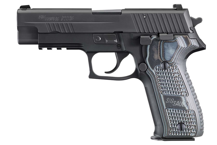 P226 Extreme 9mm Centerfire Pistol with G10 Grips and Rail