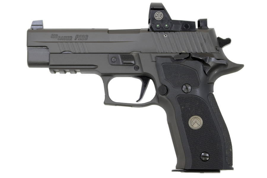 P226 Legion SAO 9mm Centerfire Pistol with ROMEO1 Reflex Sight