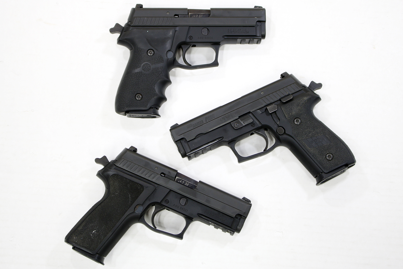 P229R 40 S&W DA/SA Police Trade-ins (Good Condition)