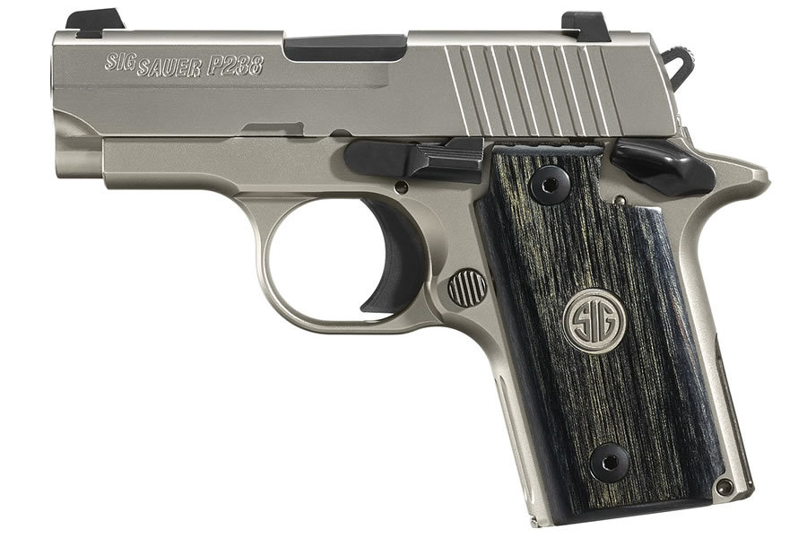 P238 HD Nickel 380 ACP Carry Conceal Pistol with Night Sights