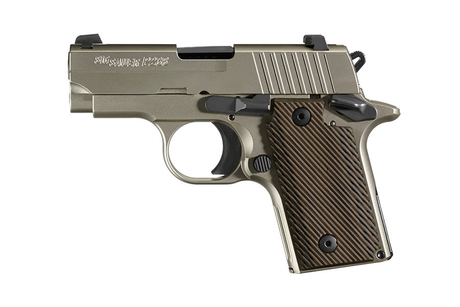 P238 Nickel 380 ACP Carry Conceal Pistol with Night Sights