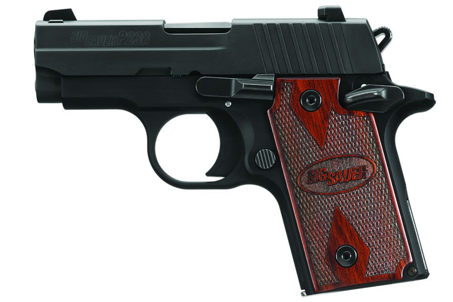 P238 Rosewood 380 ACP Centerfire Pistol with Night Sights