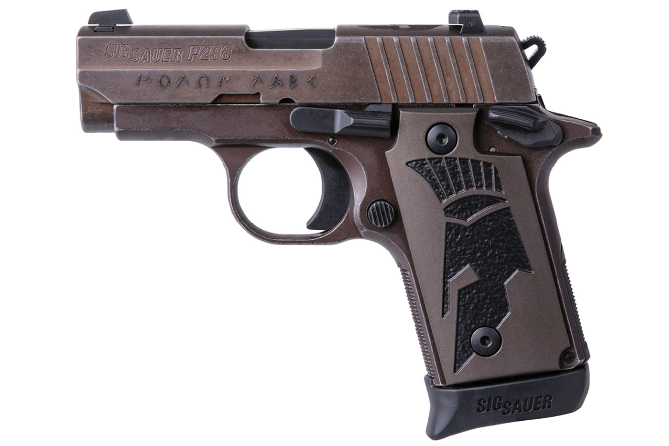 P238 Spartan II .380 ACP with Distressed Coyote Finish