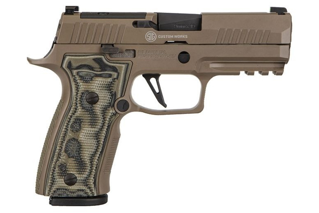 P320 AXG Scorpion 9mm Optics Ready Striker-Fired Pistol