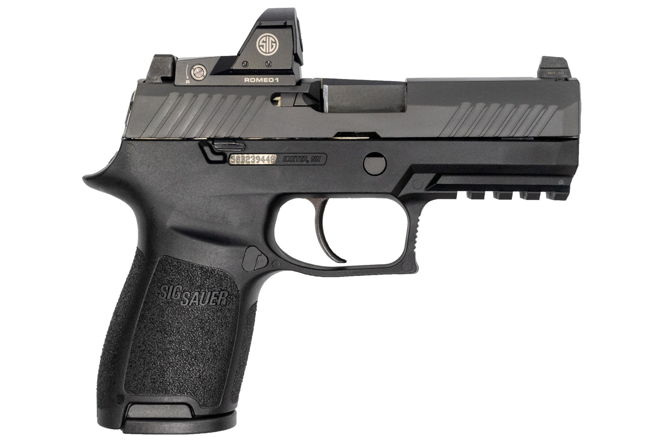 P320 Compact 9mm Striker-Fired Pistol with ROMEO1 Reflex Sight