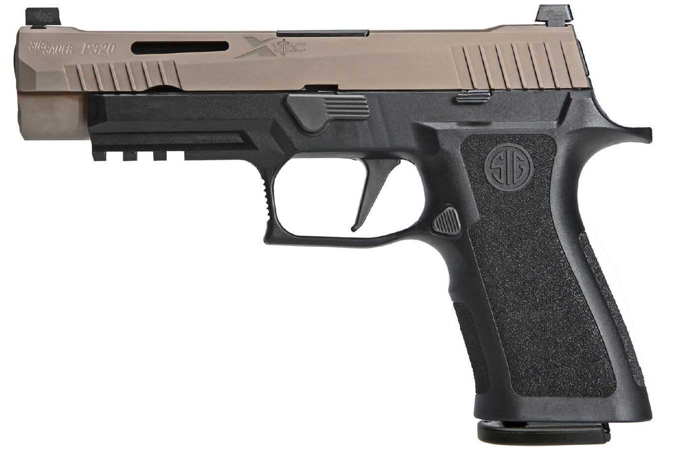 P320 X-VTAC 9mm Striker-Fired Pistol with FDE Slide