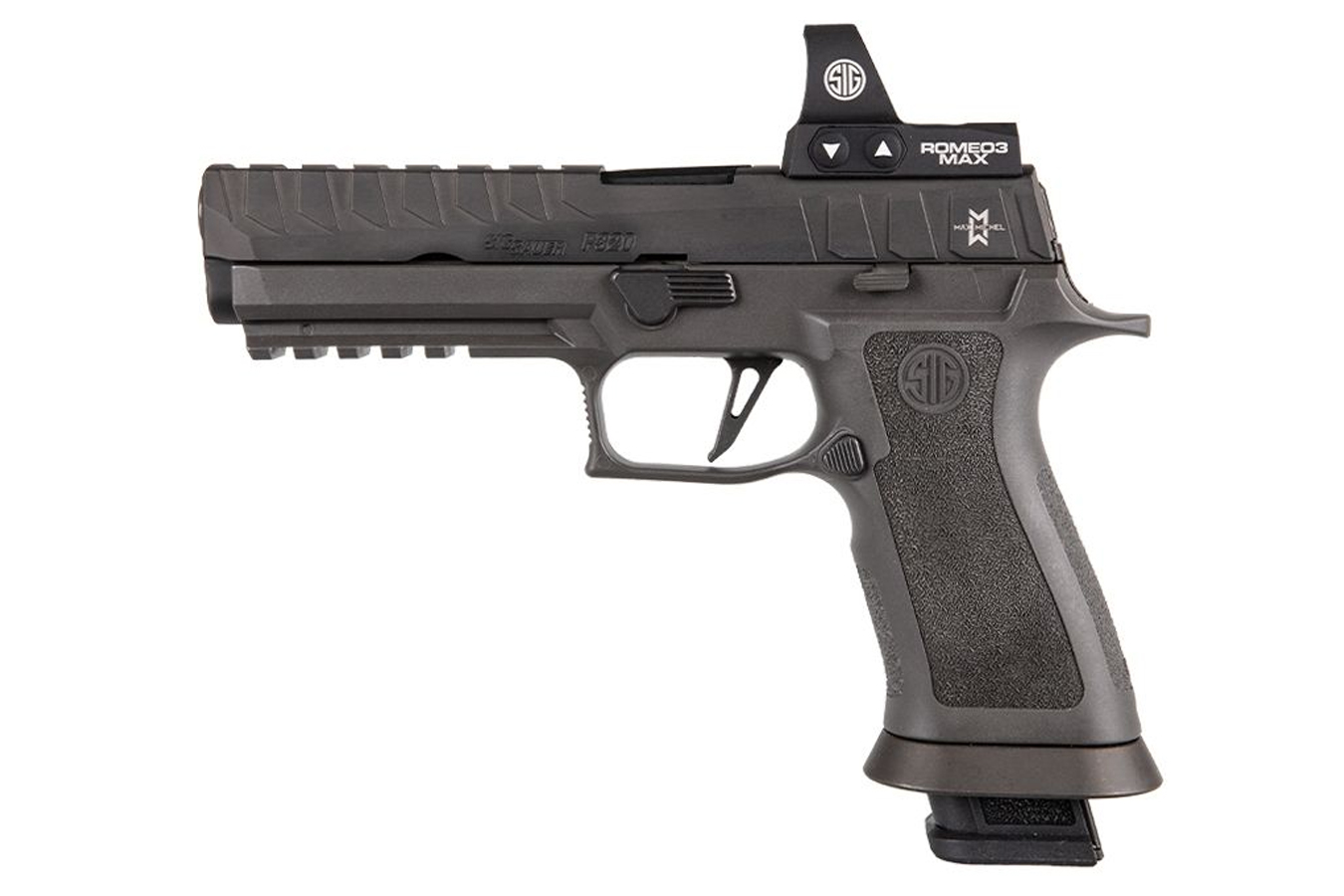 P320MAX 9mm Full-Size Pistol with Romeo3MAX 6MOA Red Dot Sight