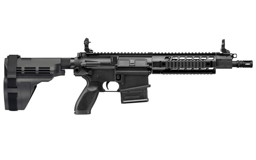 P716 7.62 x 51mm Centerfire Pistol with SB15 Stabilizing Brace