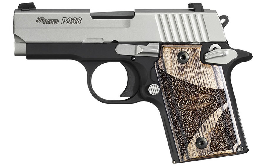 P938 Blackwood 9mm 2-Tone Centerfire Pistol with Night Sights