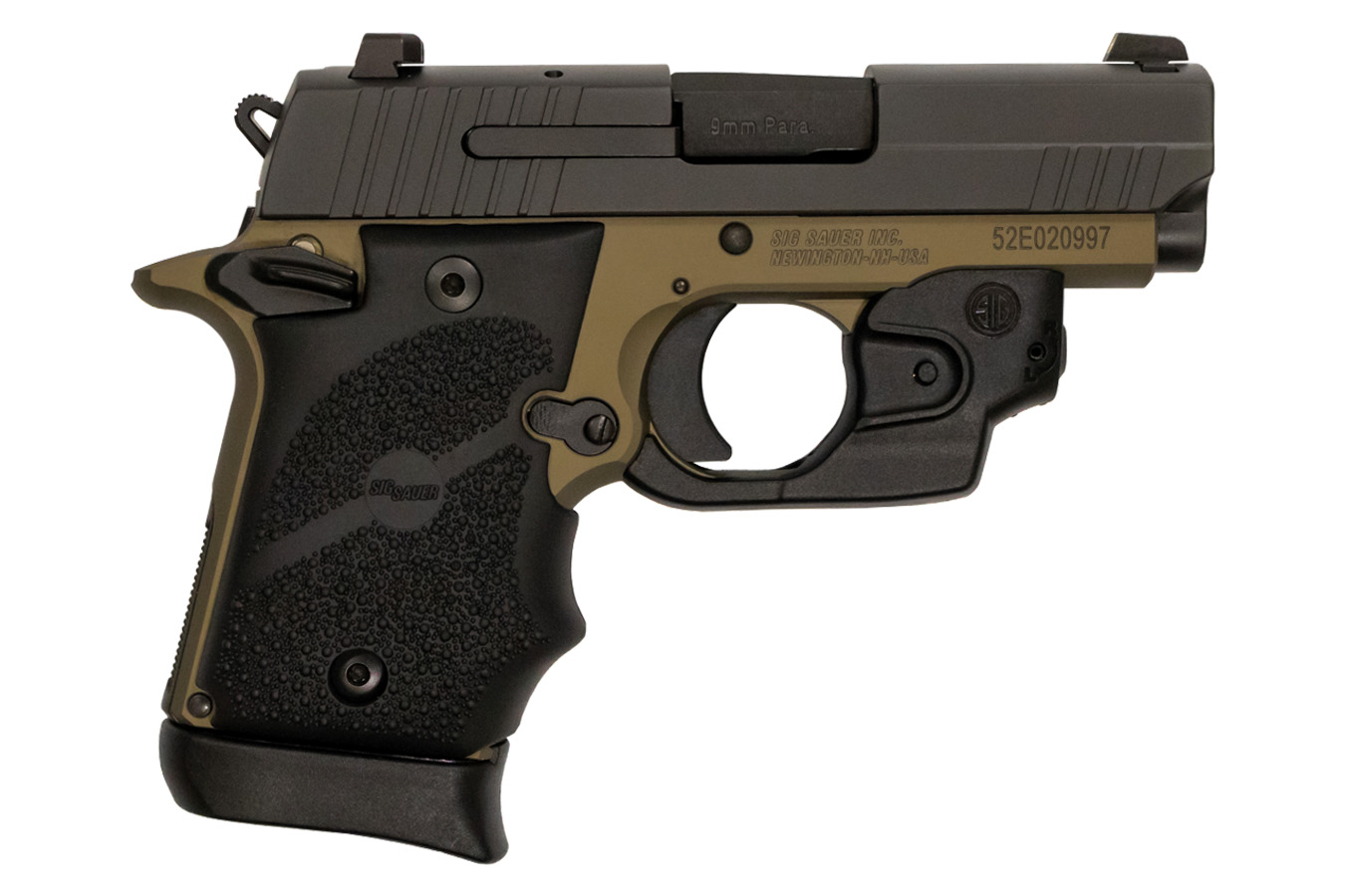 P938 Desert Bronze Two-Tone 9mm with Sig Lima-38 Laser