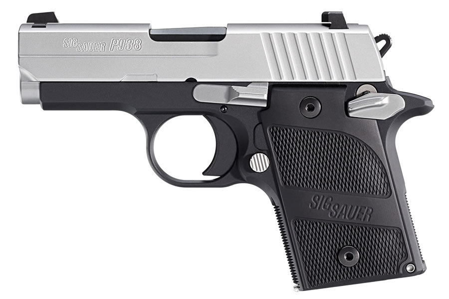 P938 Two-Tone Aluminum 9mm Centerfire Pistol with Ambi Safety