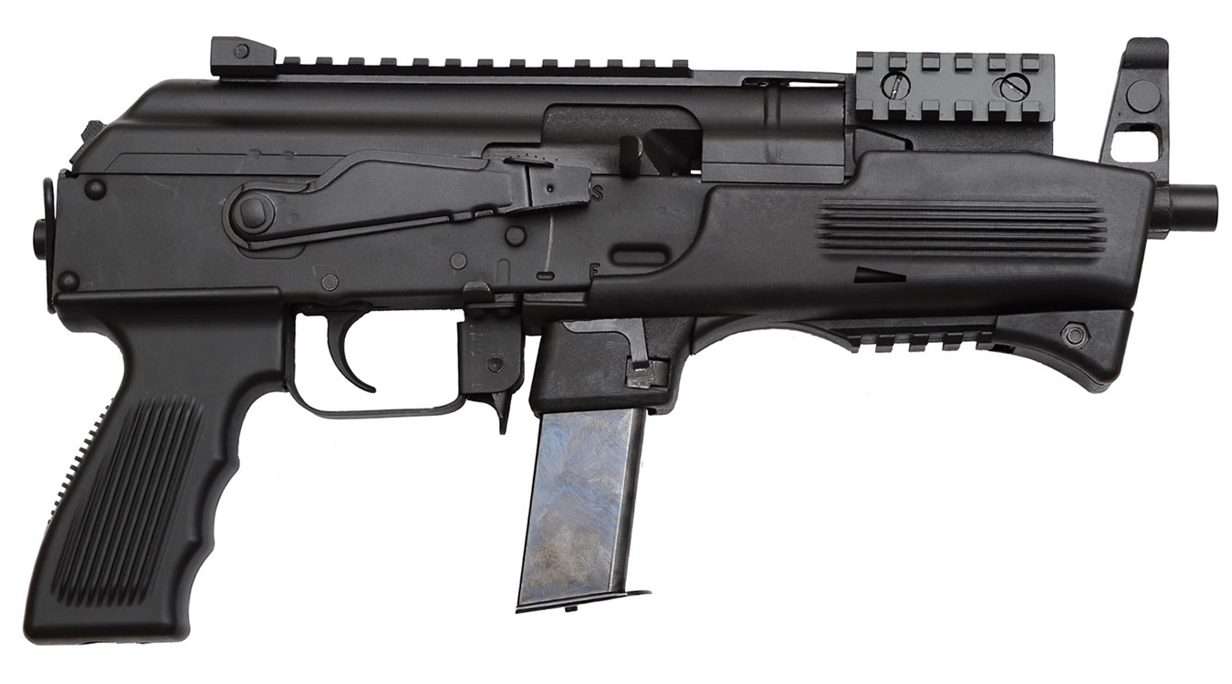 PAK-9 9mm AK-Style Pistol with Beretta 92 Magazines