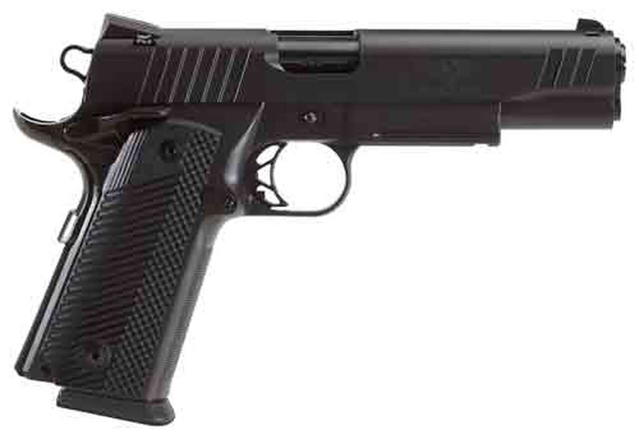 Para-Ordnance Black OPS 45 ACP, 5″ Barrel, Night Sights, SS/Ion Finish, VZ G10 Black Grips,, rd, 10 rd