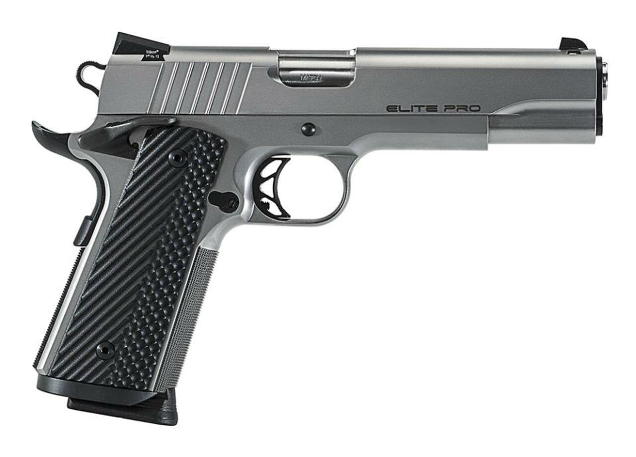 Para-Ordnance Elite Pro 45 ACP, 5″ Barrel, Night Sights, SS/SS Finish, VZ Operator G10 Grips,, rd, 8 rd