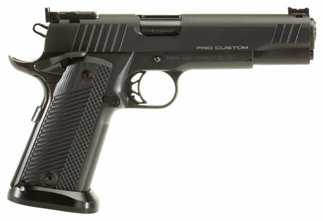 Para-Ordnance ProCust 10.45 45 ACP, 5″ Barrel, Adjustable Rear Sight, STL/NIT VZ G10 Grips,, rd, 10 rd