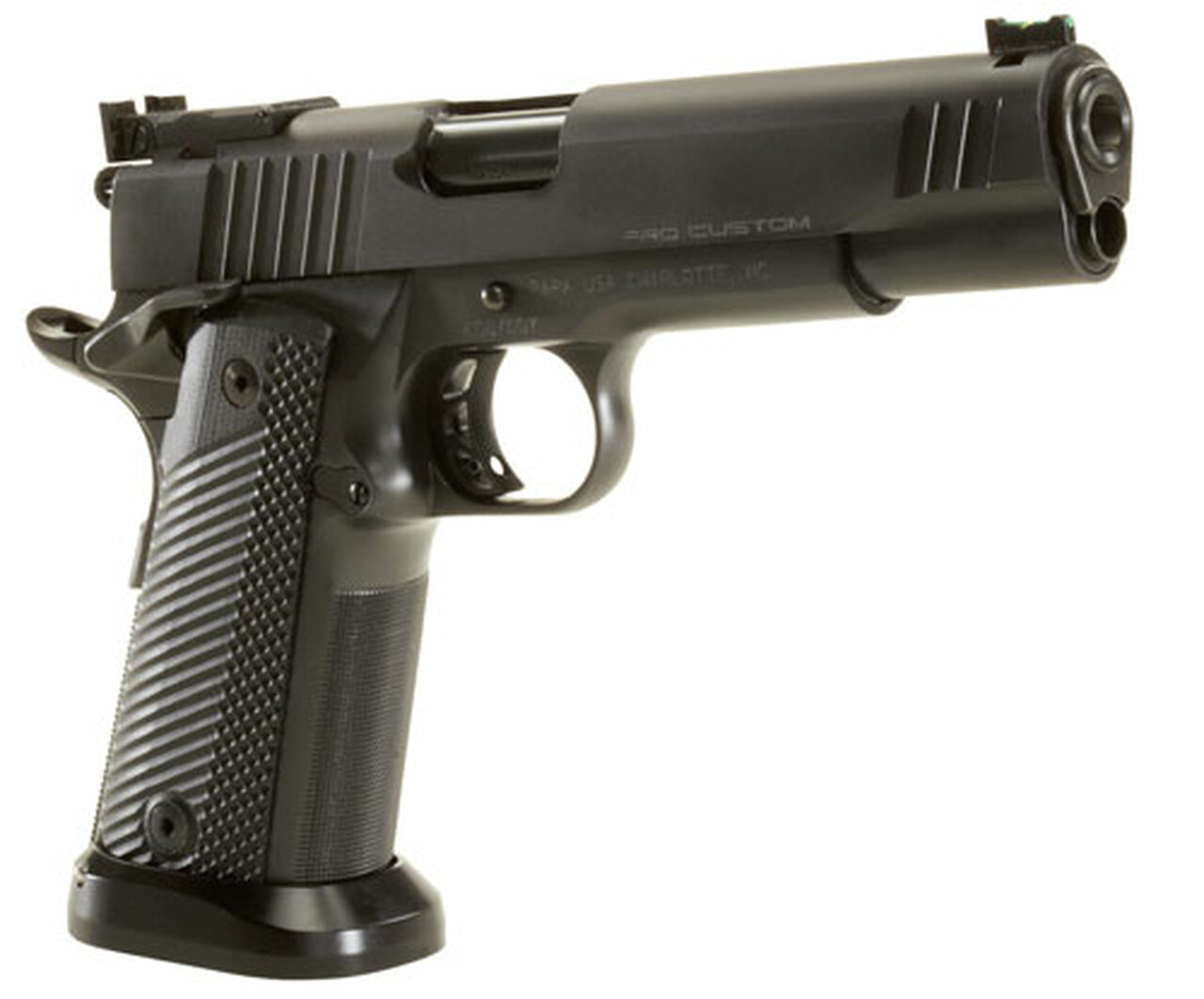 Para-Ordnance ProCust 10.45 45 ACP, 5″ Barrel, Adjustable Rear Sight, STL/NIT VZ G10 Grips,, rd, 10 rd