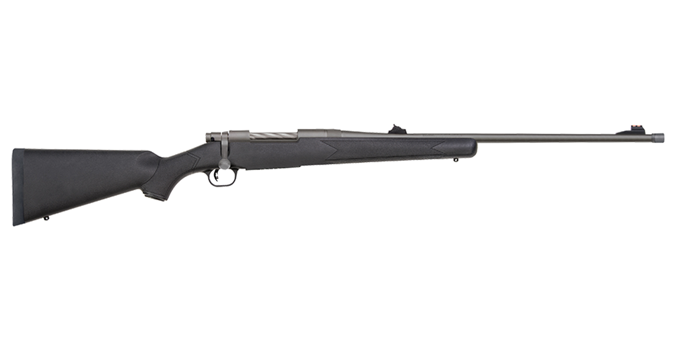 Patriot 338 Win Mag Bolt-Action Rifle with Black Synthetic Stock and Cerakote Stainless Barrel