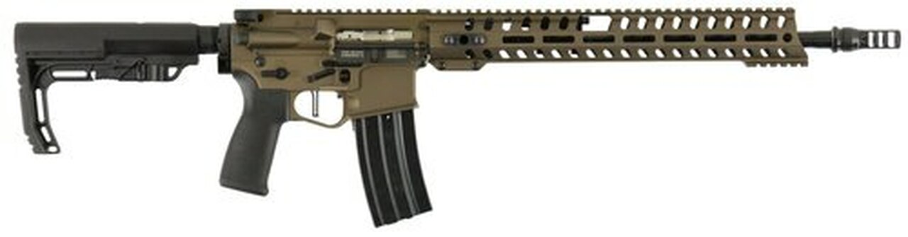 Patriot Ordnance Factory Renegade Plus Gen4 300 AAC Blackout, 16″ Barrel, Battle Bronze, 14M